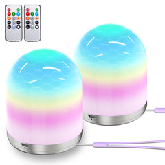 With Remote Control RGB Night Light LED