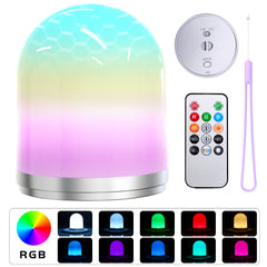 With Remote Control RGB Night Light LED