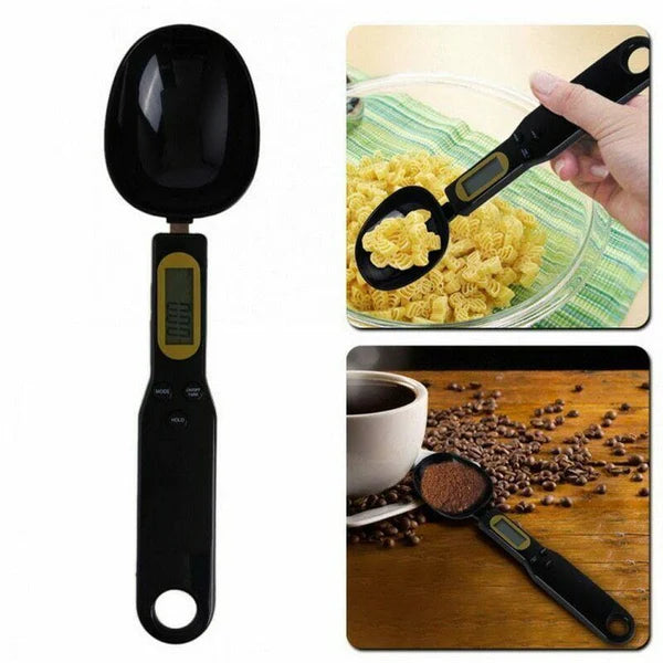 Electronic measuring spoon