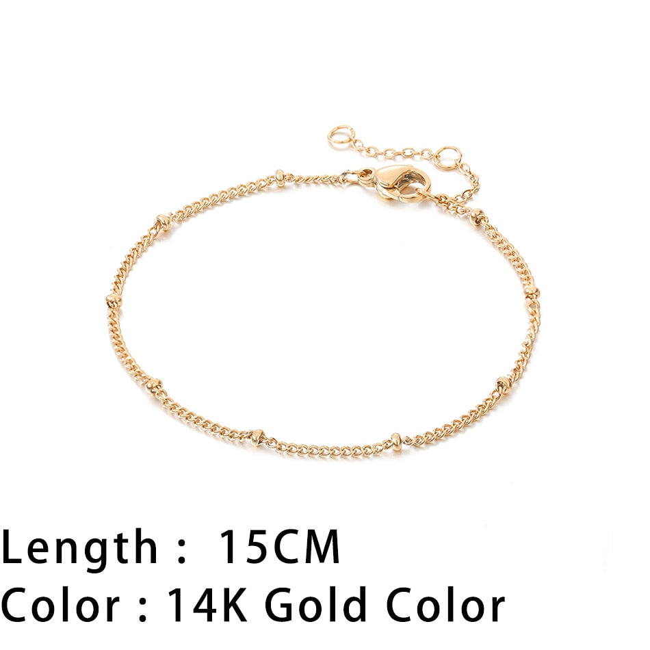 Gold Plated Cuban Chain Bracelet