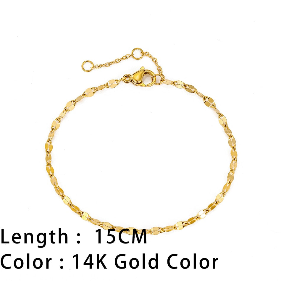 Gold Plated Cuban Chain Bracelet