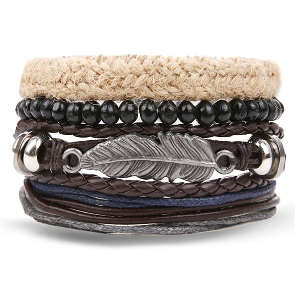 Multi-layer Leather Bracelet