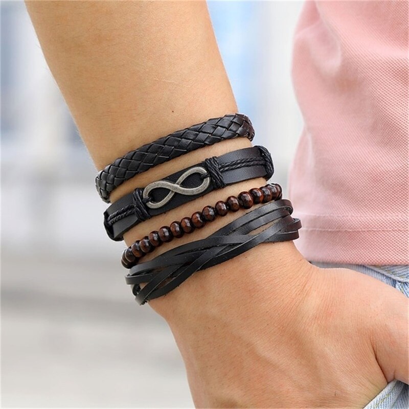 Multi-layer Leather Bracelet