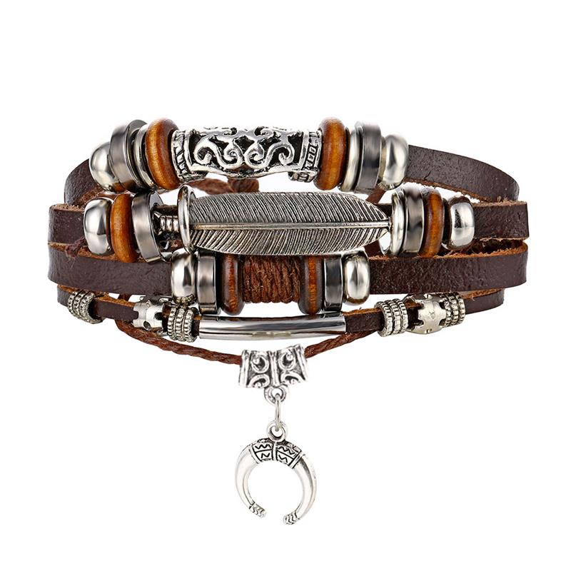 Multi-layer Leather Bracelet