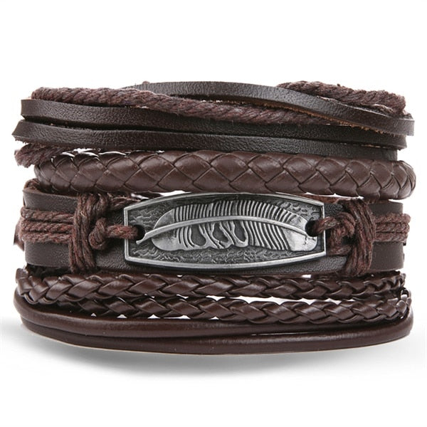 Multi-layer Leather Bracelet