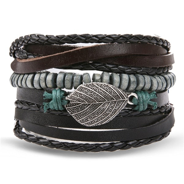 Multi-layer Leather Bracelet