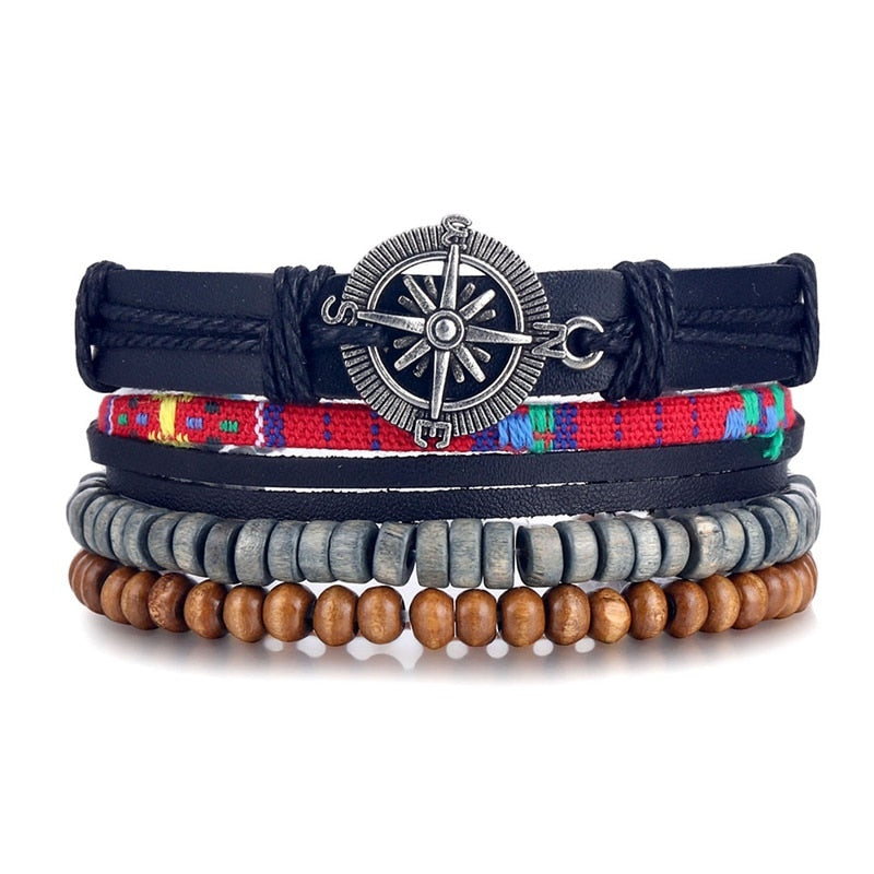 Multi-layer Leather Bracelet