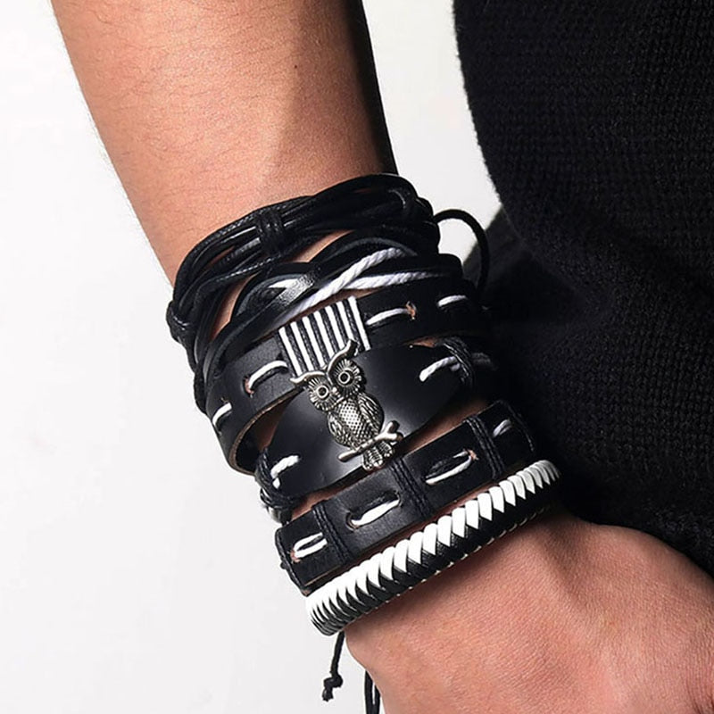 Multi-layer Leather Bracelet