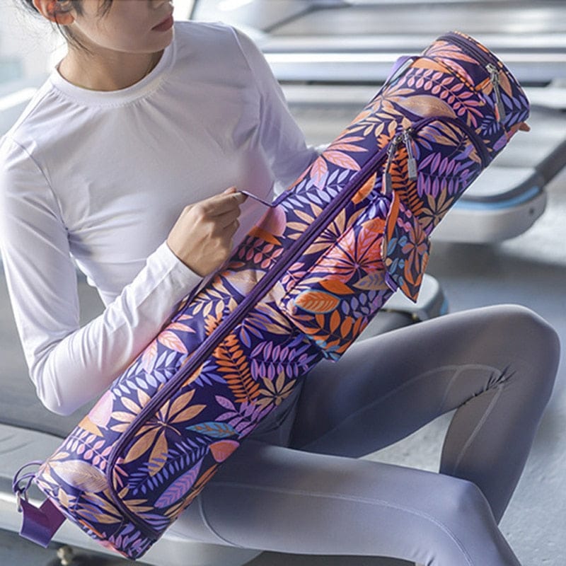 Printed Yoga Bag and Mat