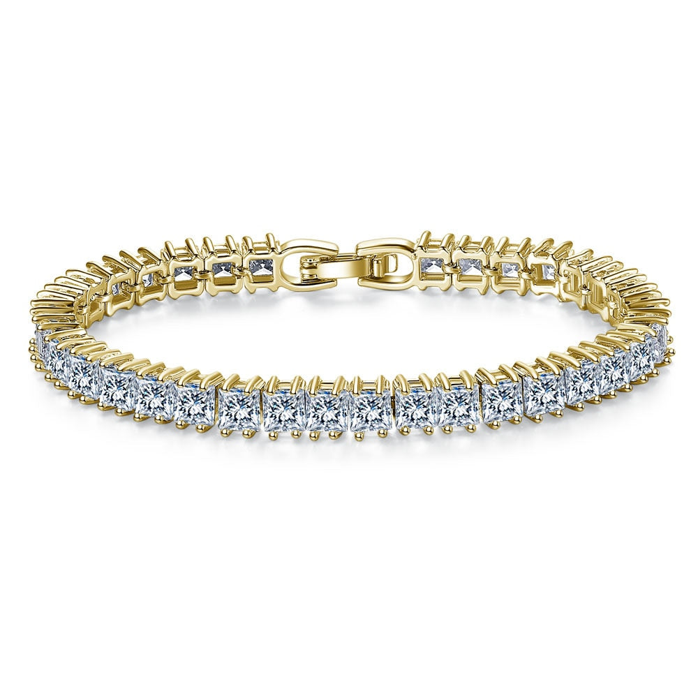 Luxury Princess Silver Color Bracelet