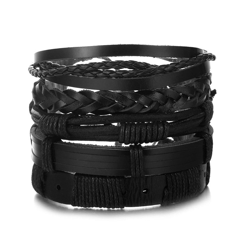 Multi-layer Leather Bracelet