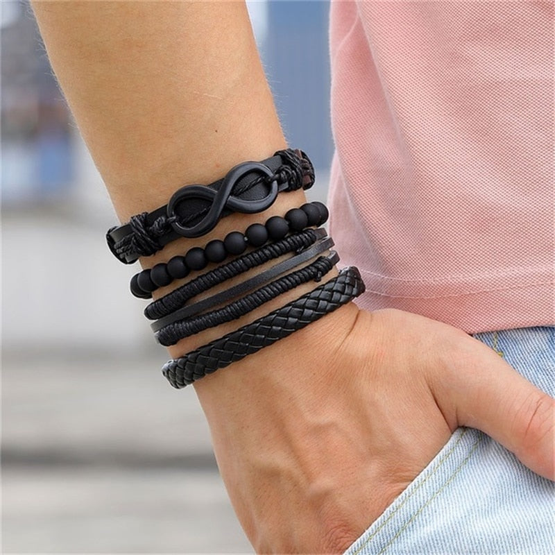 Multi-layer Leather Bracelet