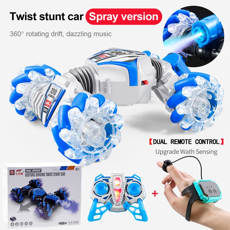 Spray Gesture Sensing Twist Car