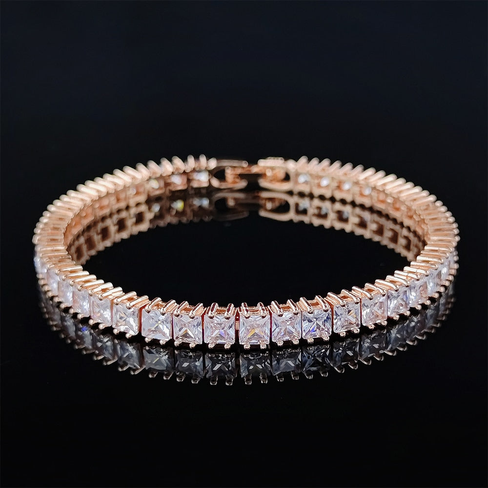 Luxury Princess Silver Color Bracelet