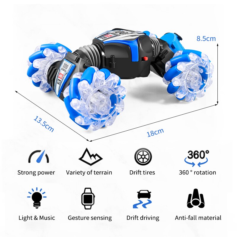 Spray Gesture Sensing Twist Car