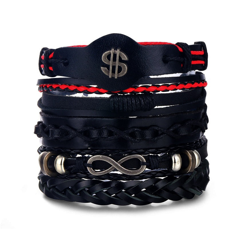 Multi-layer Leather Bracelet