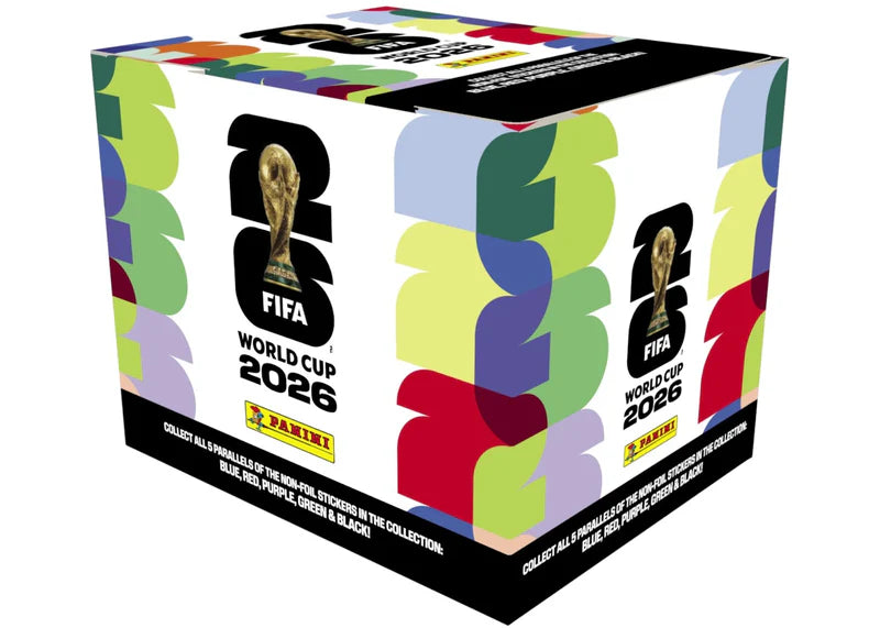 Panini FIFA World Cup 2026 Official Sticker Collection North American Edition | 50 Pack Box