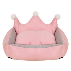 Scratch resistant crown dog bed