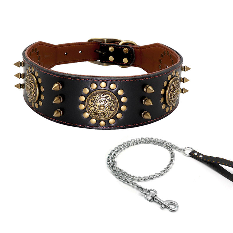 Dog Anti-Bite Stud Dog Collar