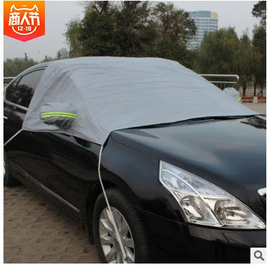 Magnetic Windshield Cover Black Gray