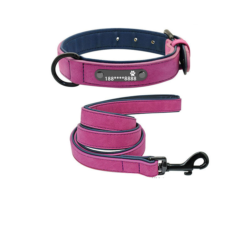 Dog Collar Lettering Anti-Lost Dog