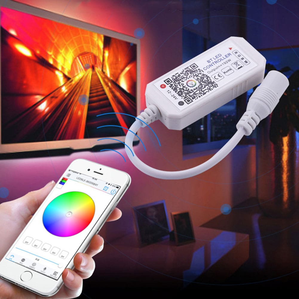 Color Changing Music Bluetooth Controller Light Strip