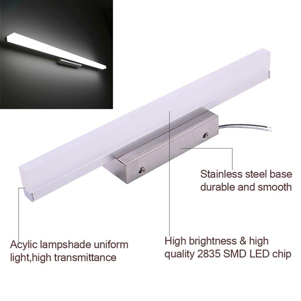 16W 120CM Bathroom Light Bar Light