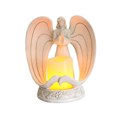 Nordic Style Resin Angel Electronic Candle