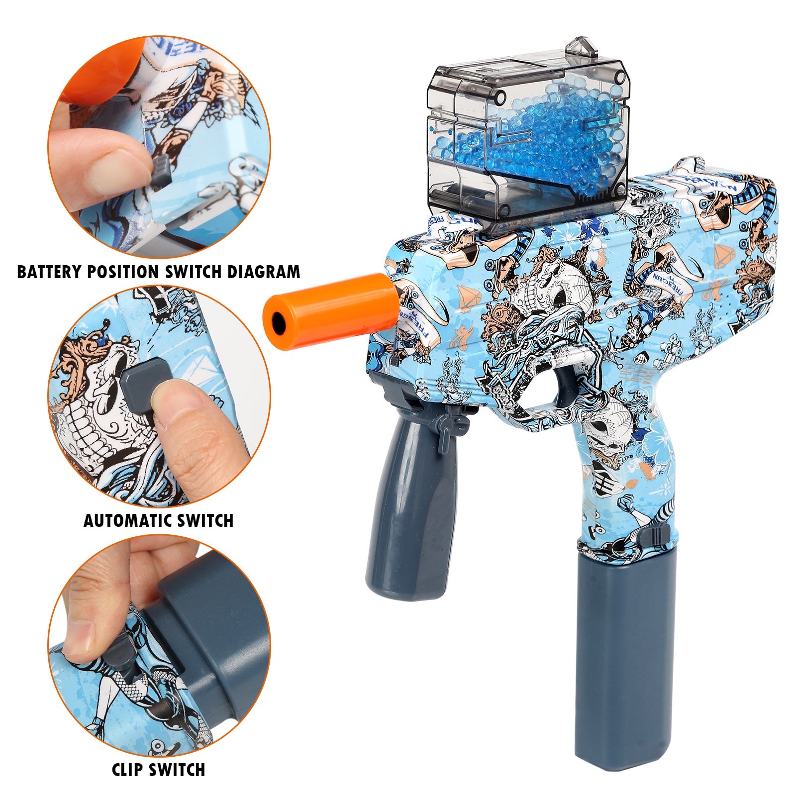 Gel Ball Blaster Toy Guns