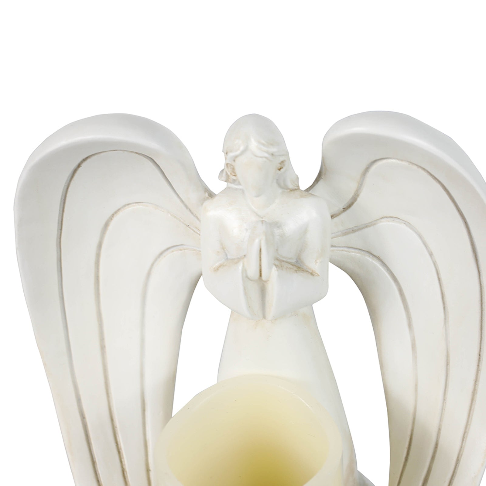 Nordic Style Resin Angel Electronic Candle