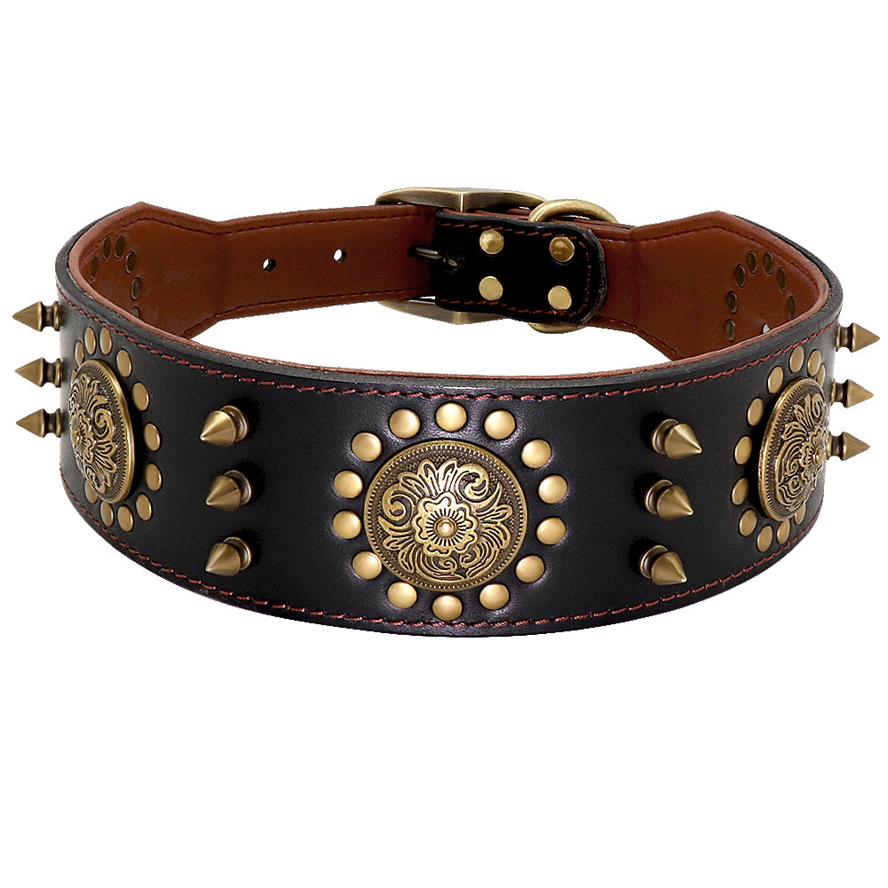 Dog Anti-Bite Stud Dog Collar