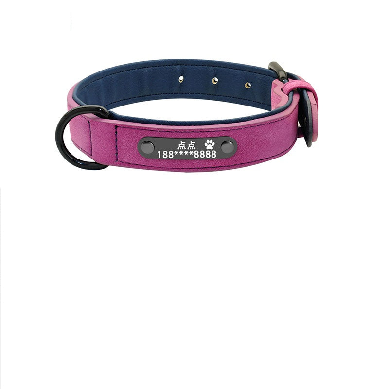 Dog Collar Lettering Anti-Lost Dog