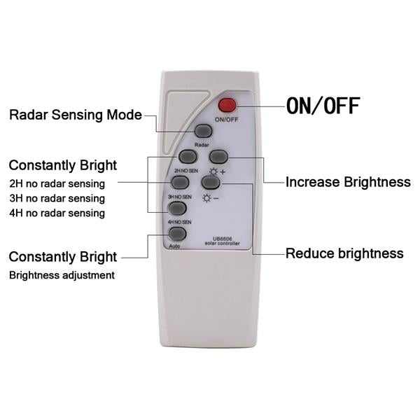 Outdoor Waterproof Light Solar Sensor Light