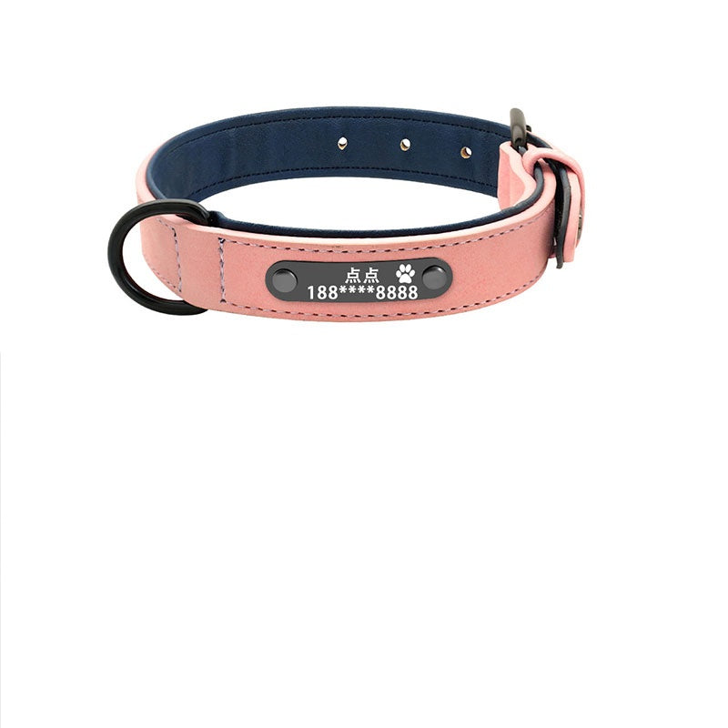 Dog Collar Lettering Anti-Lost Dog