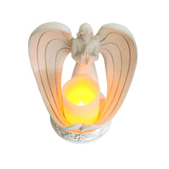 Nordic Style Resin Angel Electronic Candle