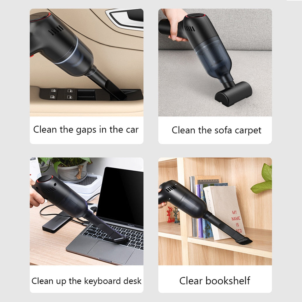 Wireless Car Vacuum Cleaner Cordless