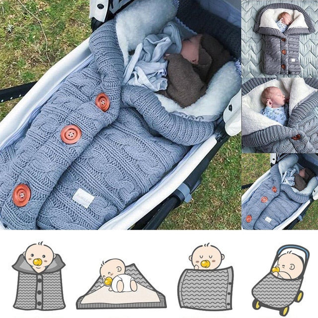 Newborn Baby Winter Warm Sleeping Bag