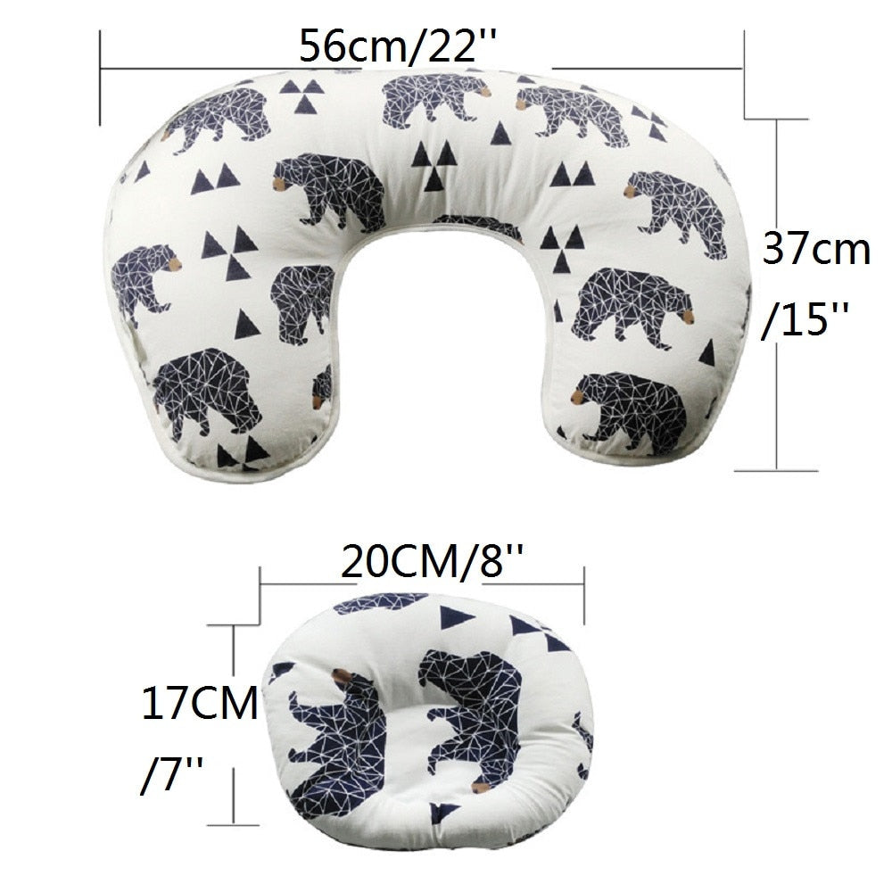 2Pcs/Set Baby Nursing Pillows Maternity Baby