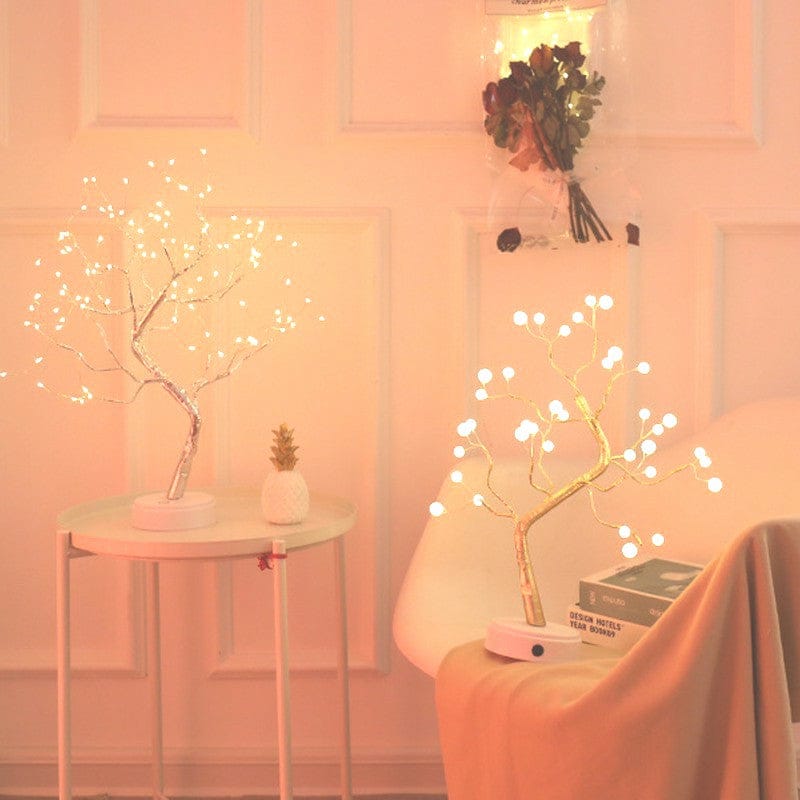 LED Copper Wire Night Light Tree