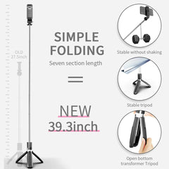 Portable Tripod Selfie Stick for Mobile Phone