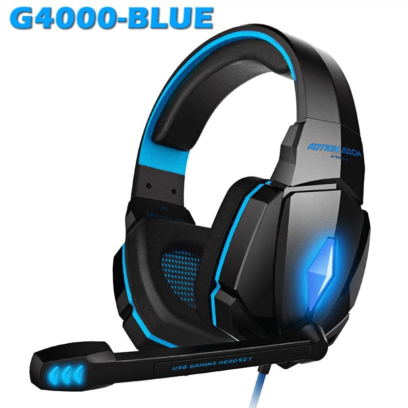 Game Headphones Gaming Headsets Bass