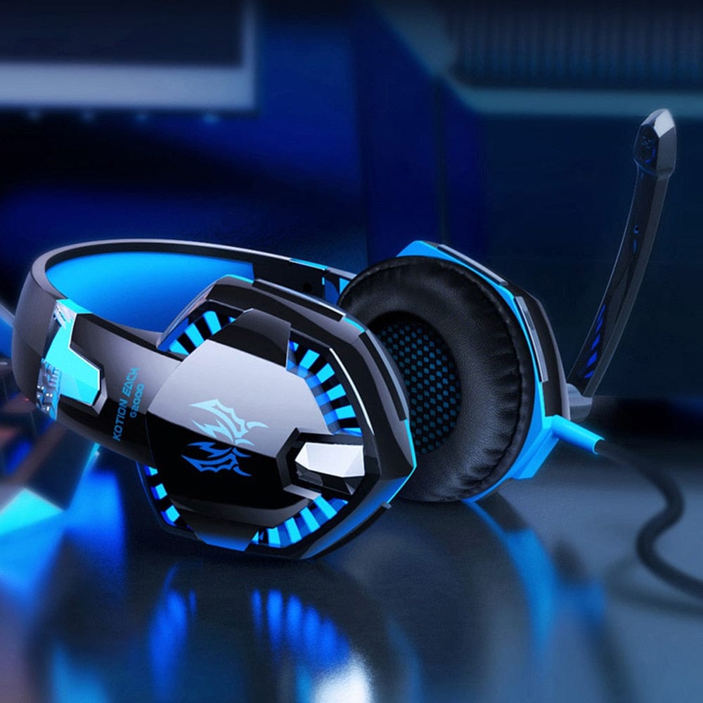 Game Headphones Gaming Headsets Bass