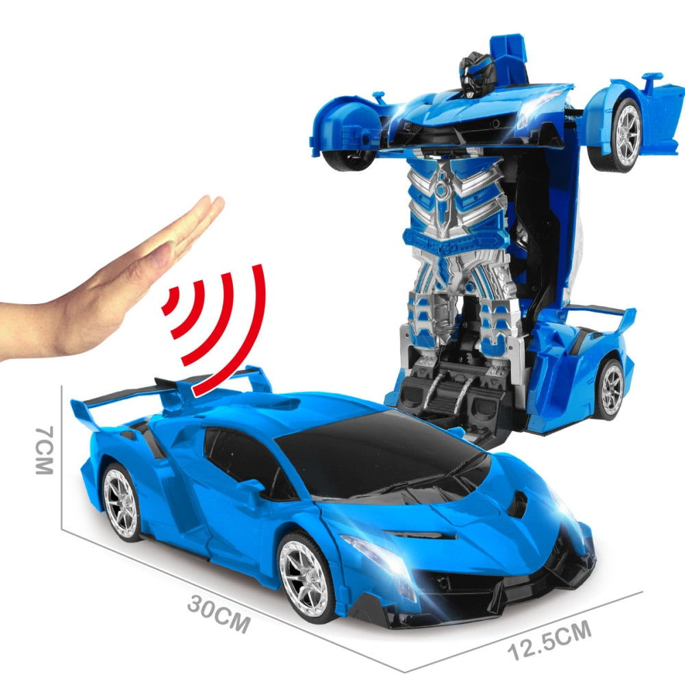 2.4Ghz Induction Transformation Robot Car