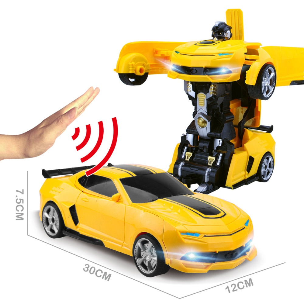 2.4Ghz Induction Transformation Robot Car