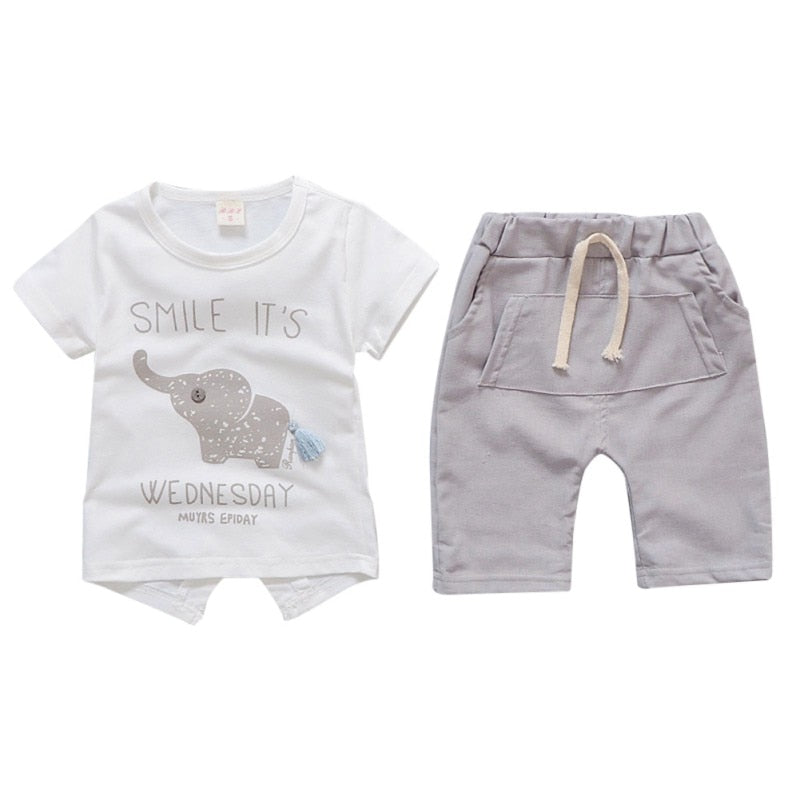 Baby Boy Clothes Summer Brand