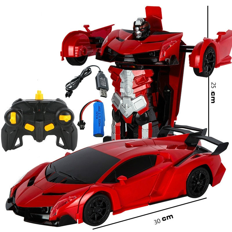 2.4Ghz Induction Transformation Robot Car