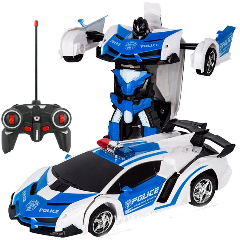 2 in 1 Electric RC Car Transformation Robots