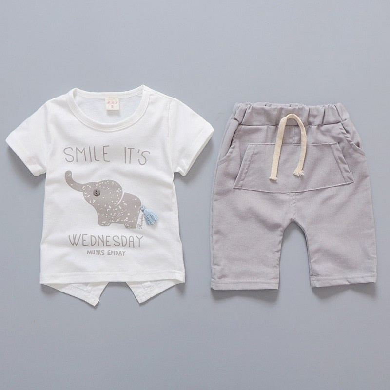 Baby Boy Clothes Summer Brand