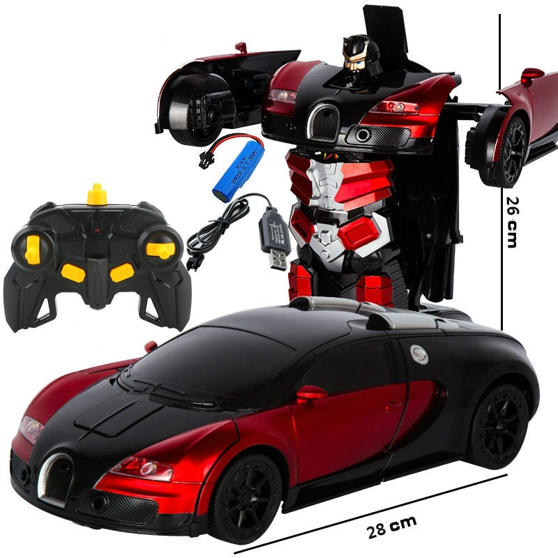 2.4Ghz Induction Transformation Robot Car