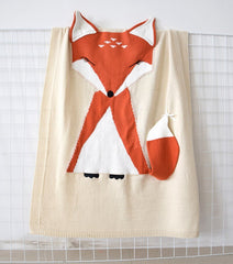 Fox Ear Baby Blankets